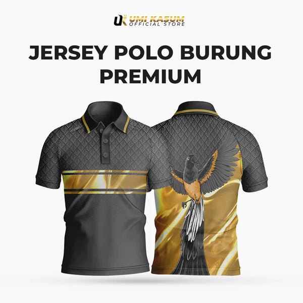Jersey Polo Burung Premium