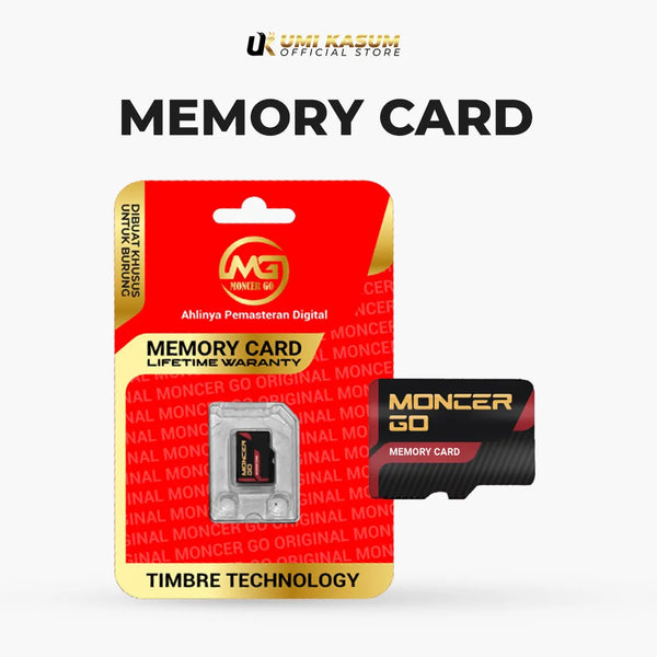 New Memory Card Moncer Go