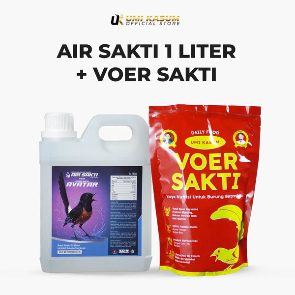 Lebih Hemat Air Sakti 1 Liter & Voer Sakti