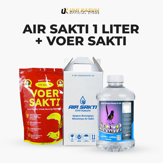 Lebih Hemat Air Sakti 1 Liter & Voer Sakti