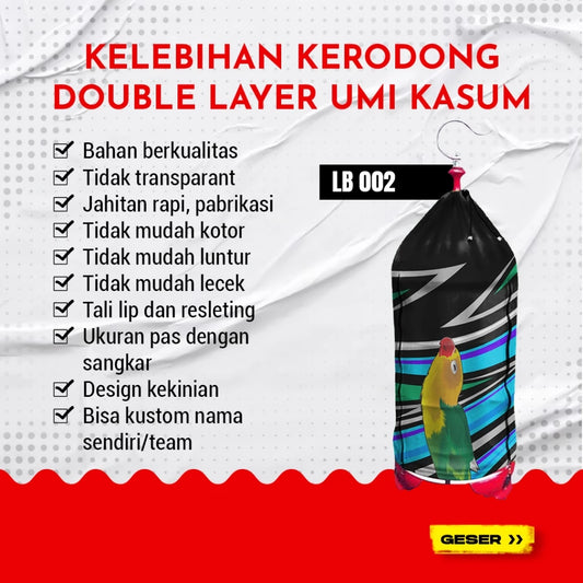 Krodong Sangkar Kapsul Motif LB 002